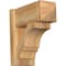 Ekena Millwork Balboa Rough Sawn Arts and Crafts Outlooker, Western Red Cedar, 8"W x 18"D x 18"H OUT08X18X18BOA03RWR - alternate 1